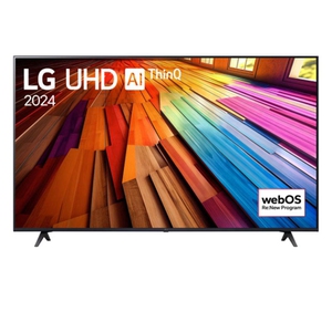 LG UT80 190.5 cm (75 Inch) LED 4K Ultra HD WebOS TV with Filmmaker Mode, Black (2024 model, 75UT80406LA)