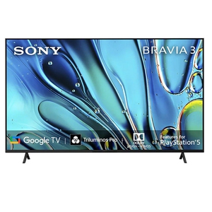 Sony 164 Cm (65) BRAVIA 3 4K Ultra HD Smart LED Google TV K-65S30 (Black)