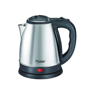 Prestige Electric Kettle PKOSS - 1500watts, Steel (1.5Ltr), Black