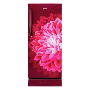 Haier 190 Litres 3 Star Direct Cool Single Door Refrigerator (HRD-2103PRD-P, Red Dahelia)