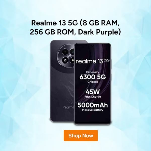 realme 13 5G (8 GB RAM, 128 GB ROM, Dark Purple)